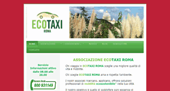 Desktop Screenshot of ecotaxiroma.com