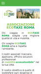 Mobile Screenshot of ecotaxiroma.com
